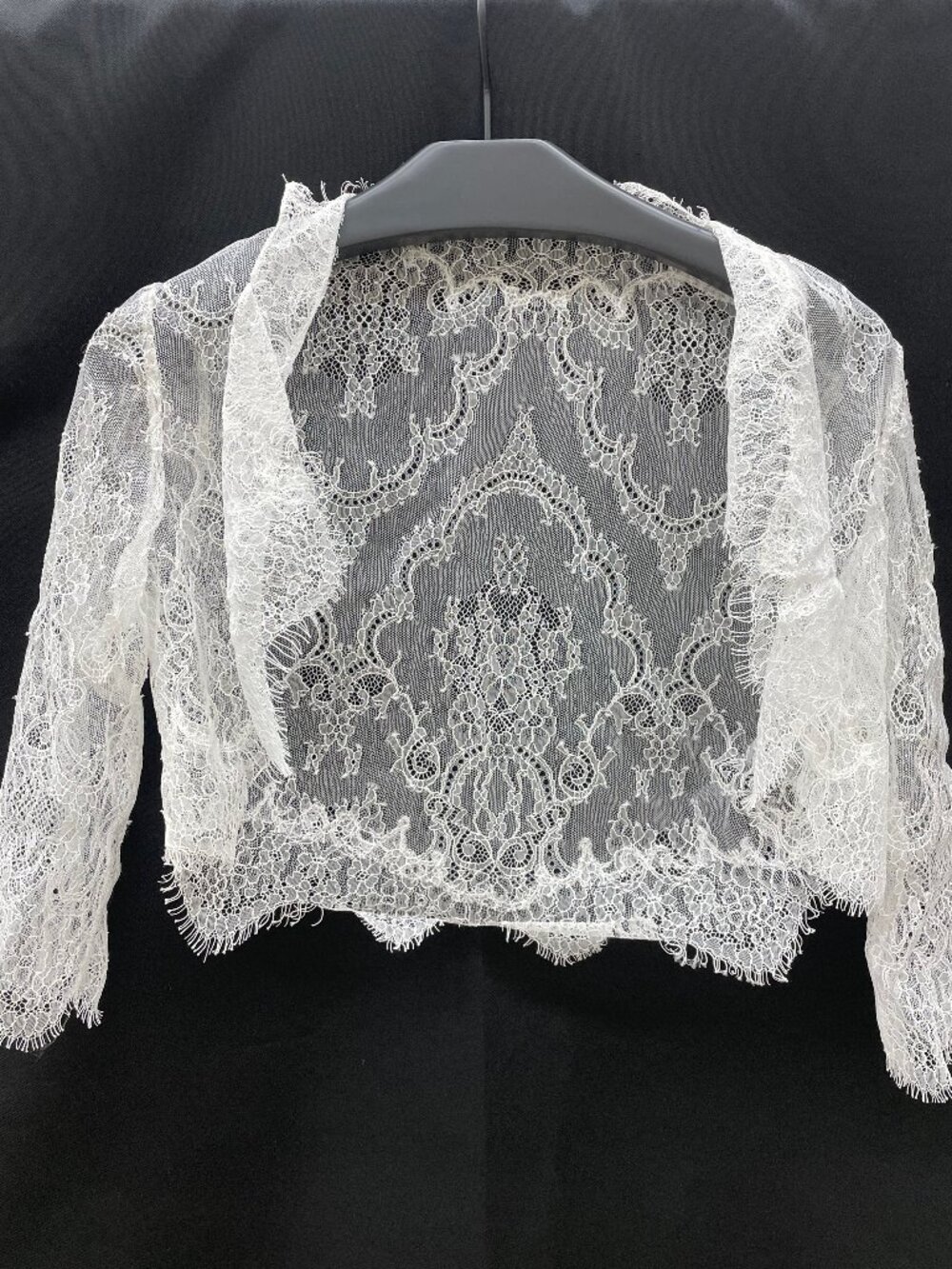 Long sleeve Lace Bridal Bolero Jacket